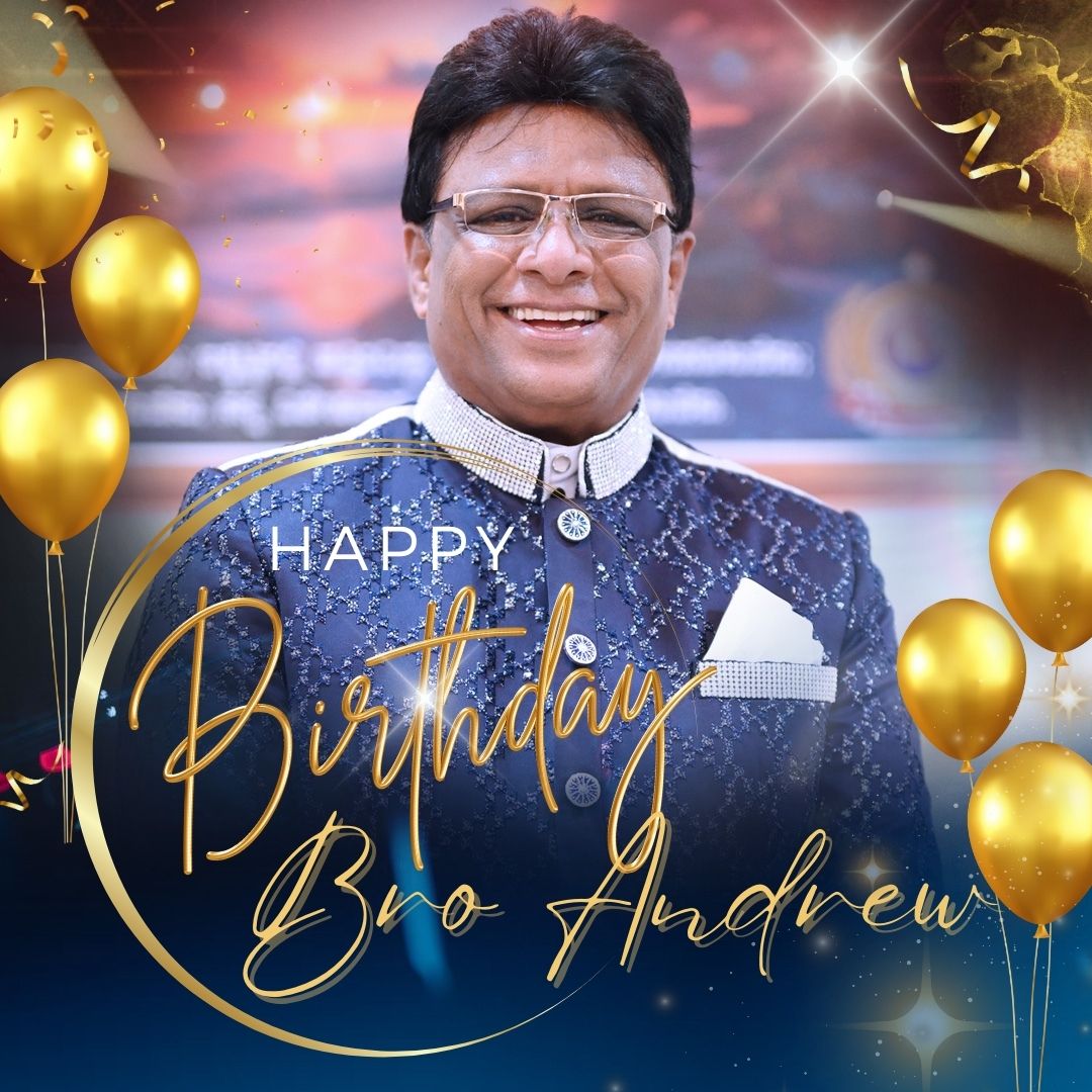 Bro Andrew Richard of Grace Ministry turns 61 on July 16, 2024, Tuesday, with a myriad of wishes from family members, other Christian leaders, and devotees.